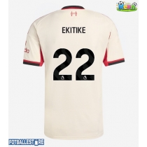 Liverpool Hugo Ekitike #22 Bortedrakt 2025-26 Kortermet